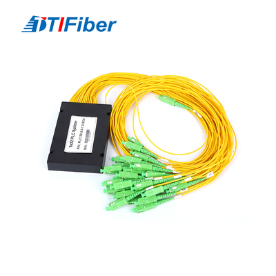 Fttx Ftth System PLC ไฟเบอร์ออปติก Splitter Abs Box Type