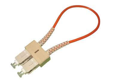 SC UPC APC Fiber Loopback สำหรับการทดสอบส่วนประกอบเครือข่ายที่กำหนดเอง