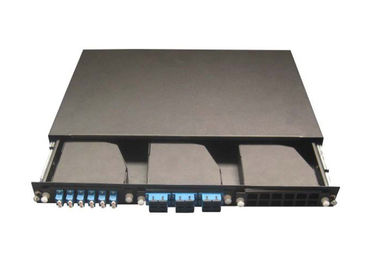 1.2 มม. Simplex / Duplex 1U MPO Patch Patch สำหรับ SC, LC MPO Cassette