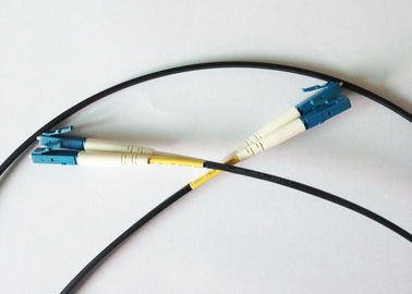 สายเคเบิล Simplex Drop Cable โหมดเดี่ยวโซลูชัน FTTH พร้อมตัวเชื่อมต่อ SC ที่รวดเร็ว