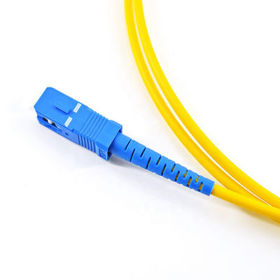 MPO Sc To Sc สายแพทช์ไฟเบอร์ Simplex Optical Cable โหมดเดียว Multimode
