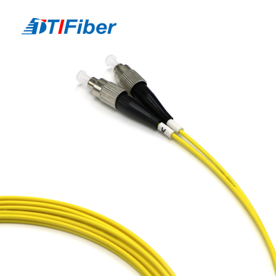 FC/UPC -SC/UPC สายไฟเบอร์ออปติก Patchcord SM Singlemode Simplex Duplex LSZH Fiber Optic Jumper