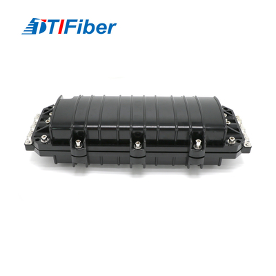 FTTH FTTX Fiber Optic Splice Closure 144 ประเภทแนวนอนหลัก