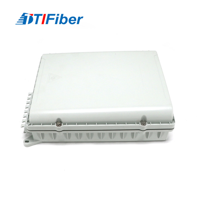 กล่องกระจายไฟเบอร์ออปติก FTTH 16 Core ที่ว่างเปล่ากลางแจ้งวัสดุ ABS