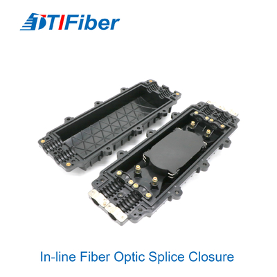 Ftth Fttx 12 24 48 96 144 288 Core Fiber Optic Splice Closure ประเภทแนวนอน