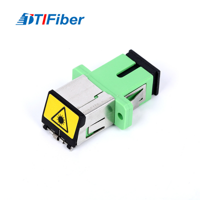 การสื่อสาร FTTH ใช้ Singlemode Multimode Simplex Duplex Fiber Optic Adapter
