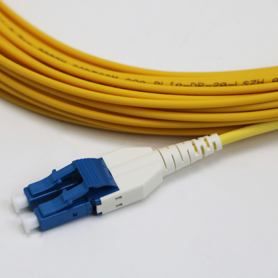 LC Uniboot Zip Cod Single Mode G657.A1 BendInsensitive Duplex 2mm LSZH เสียน้อย 0.15dB สายพับไฟเบอร์