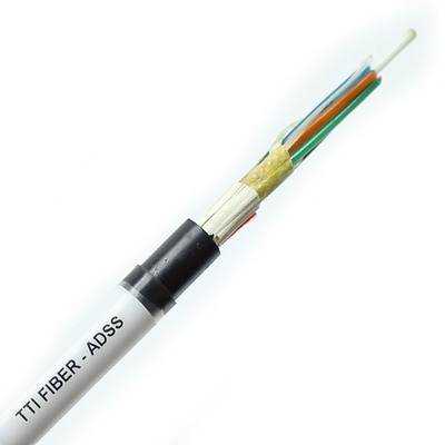ADSS ทางอากาศ G652D G657A1 G657A2 1 12 24 48 96 144 เอกแบบเดียว