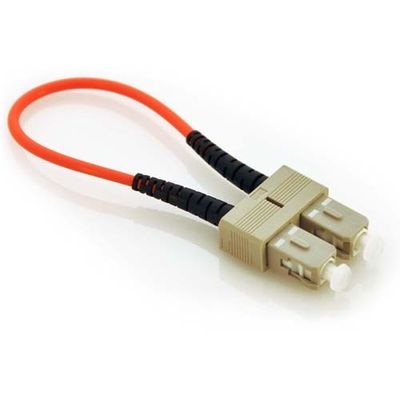 Optic Loopback Lc / Upc หรือ Lc / Apc Duplex Pvc 9/125 ไฟเบอร์ออปติกแบบ Single Mode