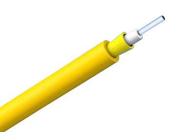 สายเคเบิลไฟเบอร์ออปติกในร่ม Simplex สำหรับเครือข่ายโทรคมนาคม, สีเหลือง