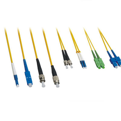 FTTH Singlemode Duplex Fiber Optic Jumper Cable การสูญเสียการแทรกต่ำ