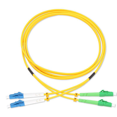 LSZH Simplex สายแพทช์ไฟเบอร์ออปติก Singlemode Fiber Jumper Cables