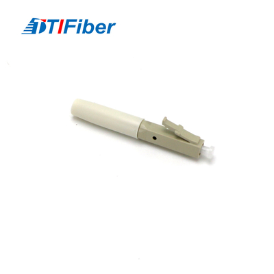 Multimode LC UPC Fiber Quick Connector ตัวเชื่อมต่อแบบพลาสติก Fast Connector สำหรับ FTTH Solution