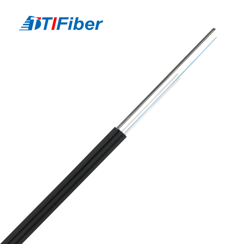 Singlemode GJYXFCH สายไฟเบอร์ออปติกกลางแจ้งสำหรับ FTTH Self Support